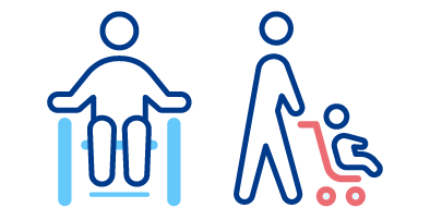 クリニックビル 完全バリアフリー